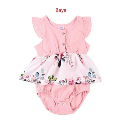 Mother Daughter Floral Matching Dress Set