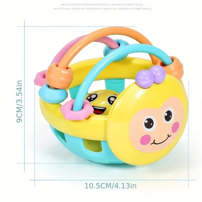 Bendy Walker Rattle Ball Toy 10CM 0-12M
