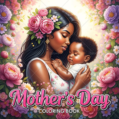 Adult Coloring Book Gift for Mom