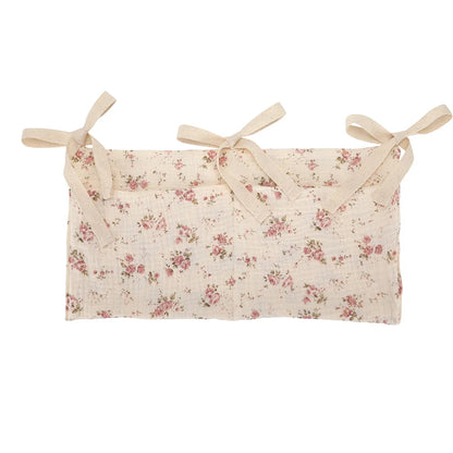 Crib Organizer Hanging Storage Bag 2 Pockets