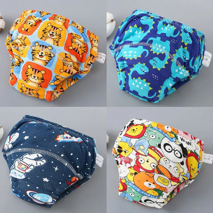 Baby Waterproof Diaper Shorts 4PCS I Training  Pants