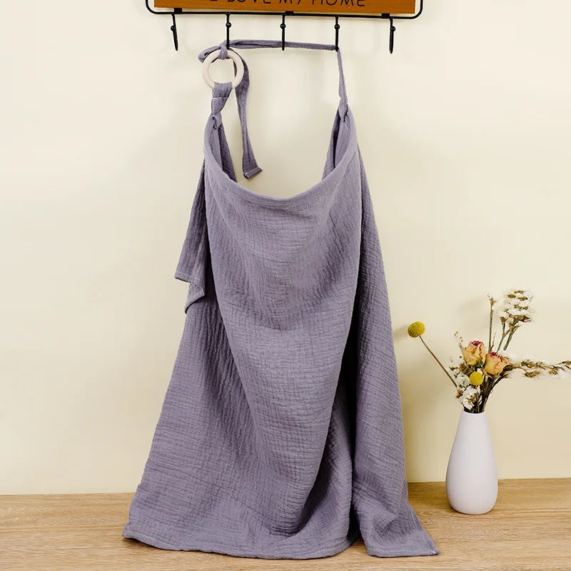 nursing cover cotton breathable