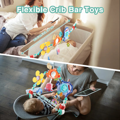 Stroller Arch Sensory Toy BPA-Free 0-12M