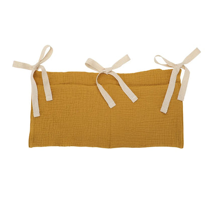Crib Organizer Hanging Storage Bag 2 Pockets