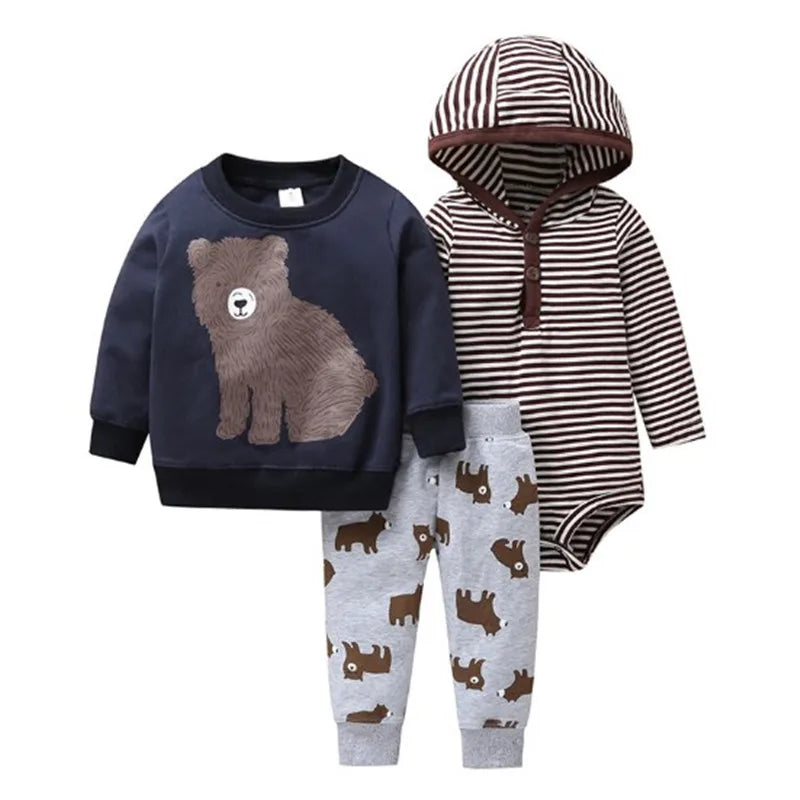 Baby Boy bodysuits Clothes Short Sleeved Bodysuits