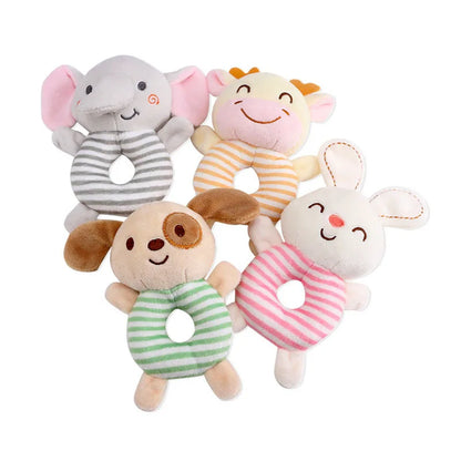 Rattle Hand Ring Toy 4 Colors 0-24M – built-in rattle