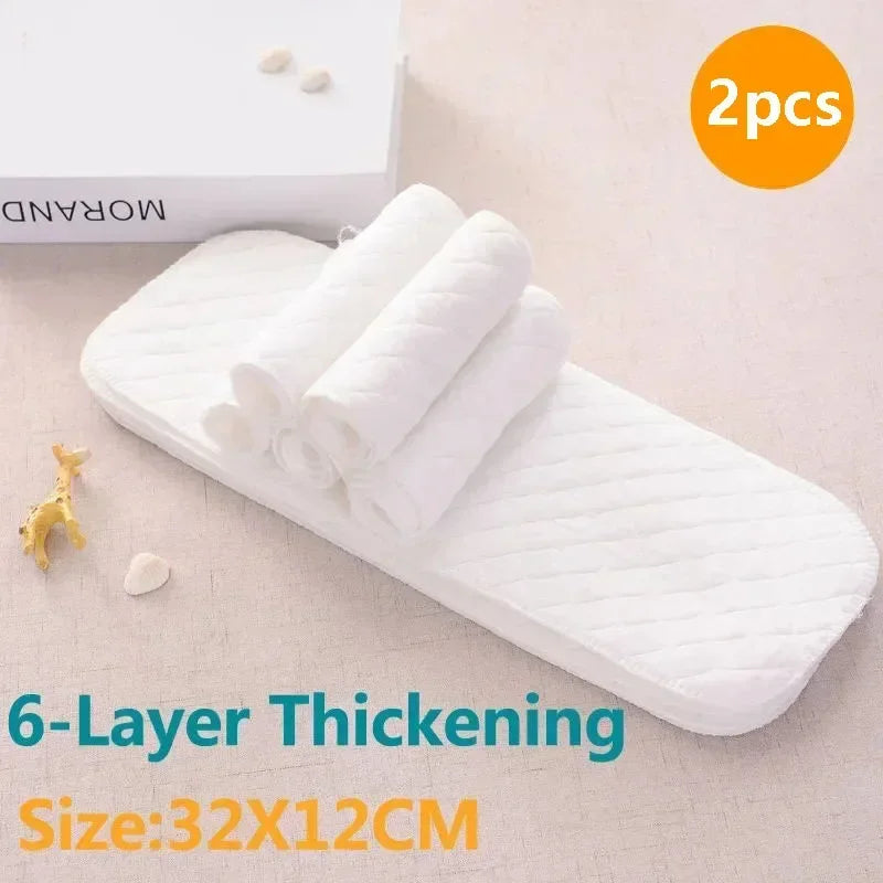  Baby Reusable Diapers Washable Nappies Cotton Diapers