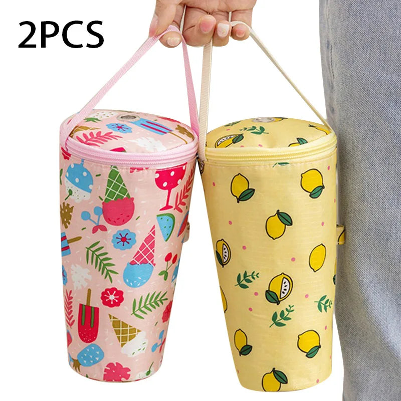 Bottle Thermal Bag 200ml 12 Designs Cartoon – front view