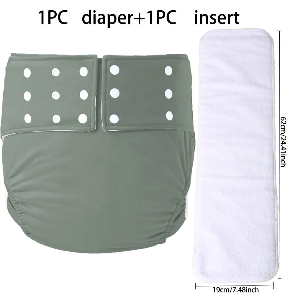 BIAI Adult Reusable Cloth Diaper Pants