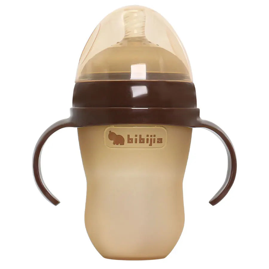 Silicone Bottle with Handle BPA-Free 3 Options – front view