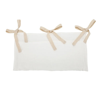 Crib Organizer Hanging Storage Bag 2 Pockets