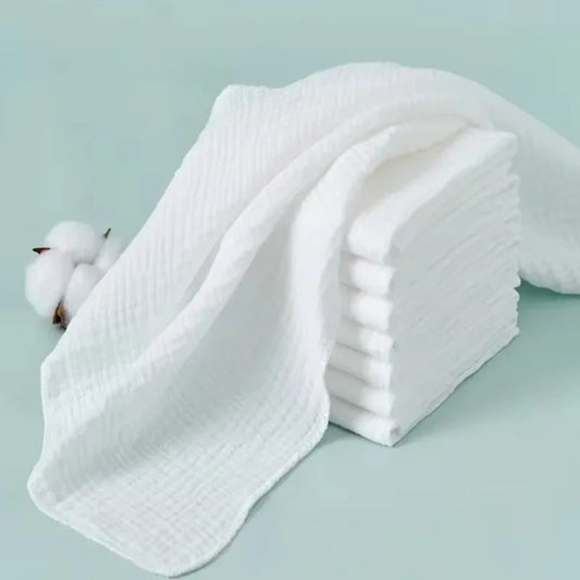 Cotton Gauze Cloth Diapers 8-Pack