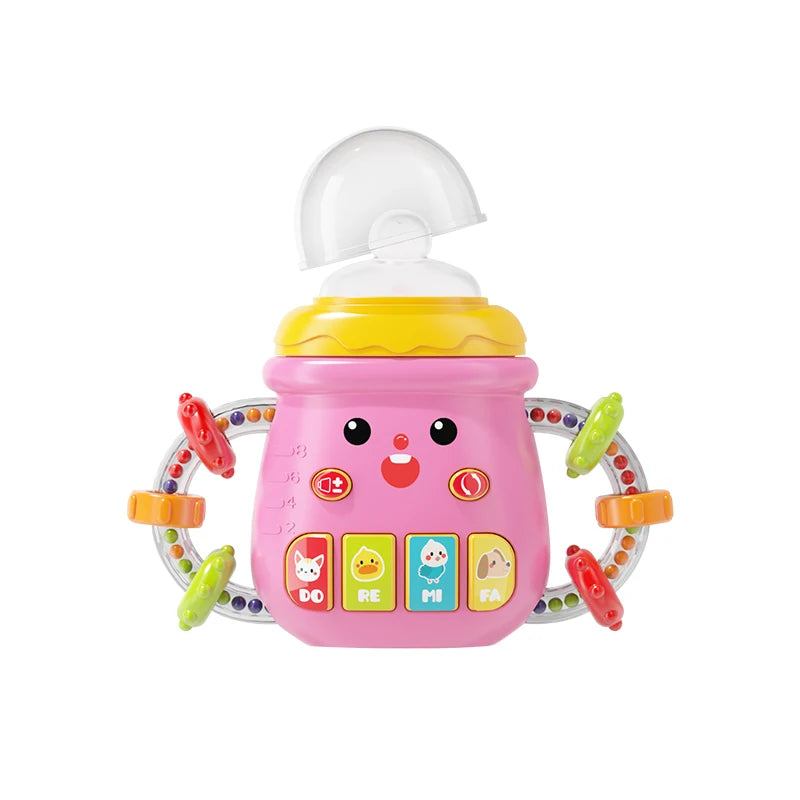 Musical Pacifier Rattle Light Soothing Toy – front view