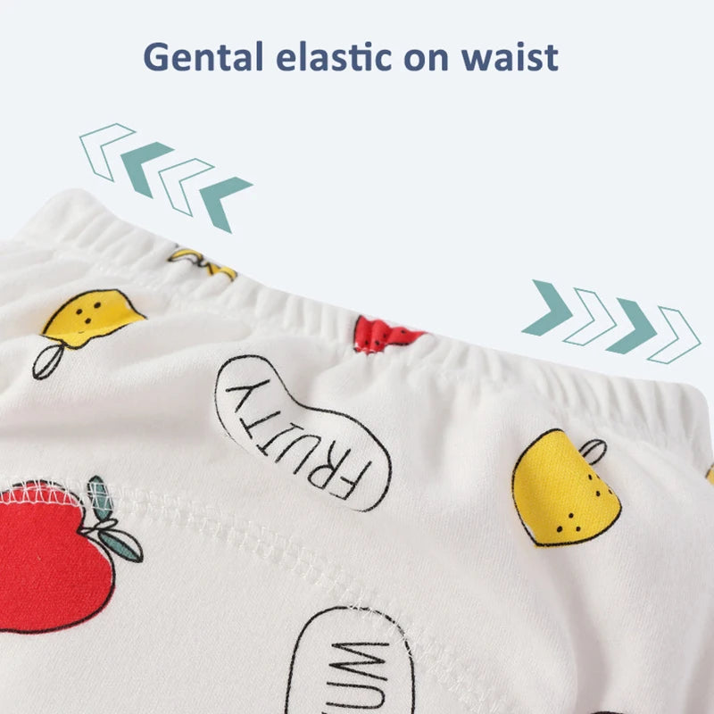 Baby Waterproof Diaper Shorts 4PCS I Training  Pants
