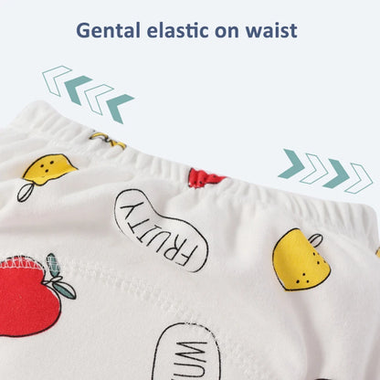 Baby Waterproof Diaper Shorts 4PCS I Training  Pants