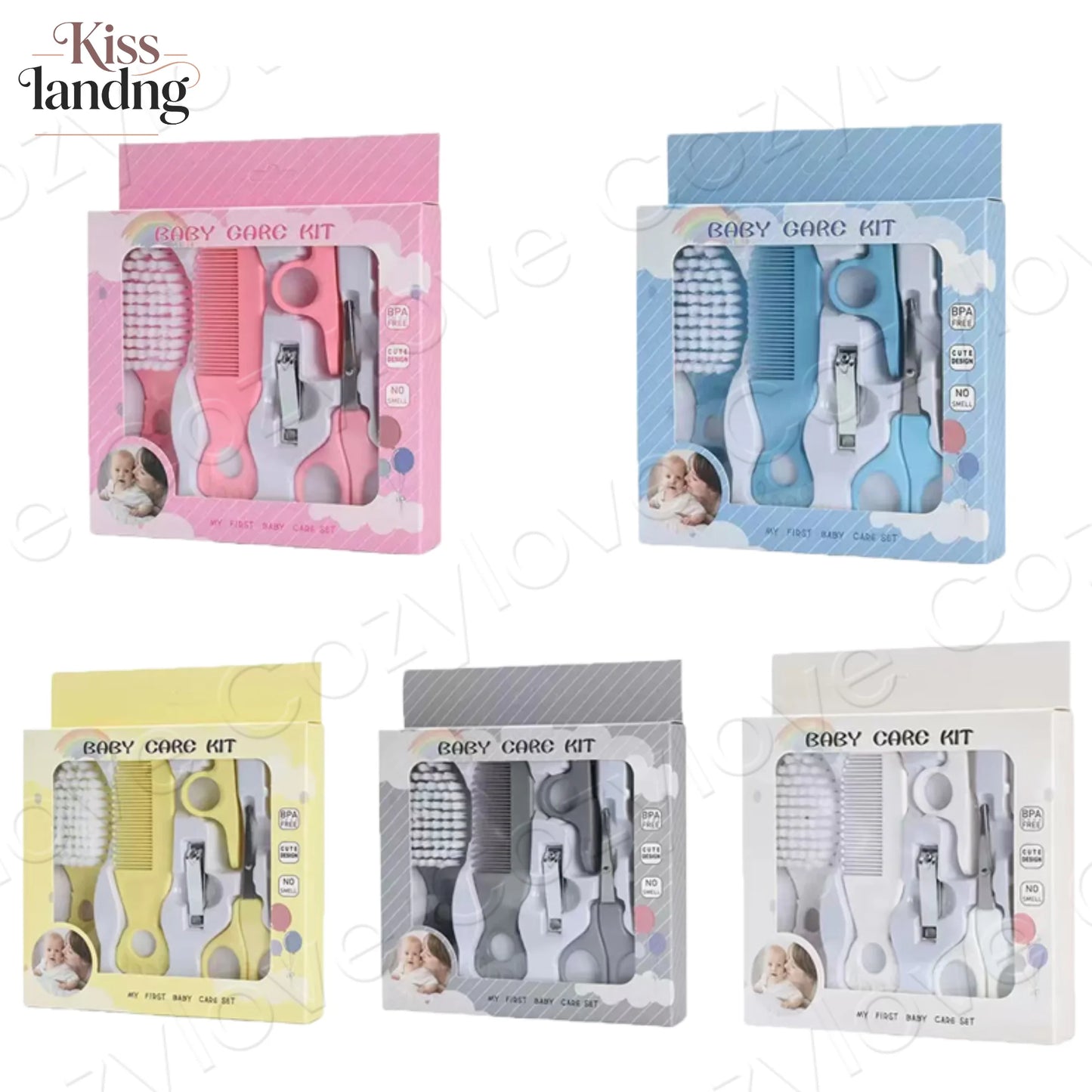 5-in-1 Grooming Kit BPA-Free Gift Box