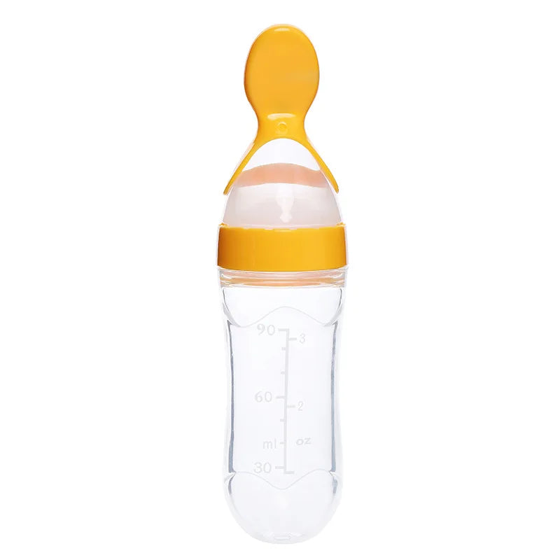 90ML Feeding Bottle Spoon Training Feeder BPA-Free – front view
