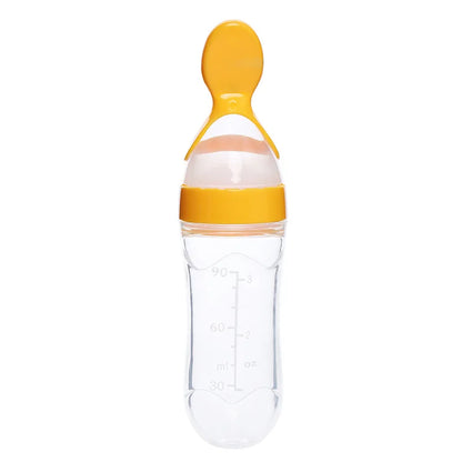 90ML Feeding Bottle Spoon Training Feeder BPA-Free – front view