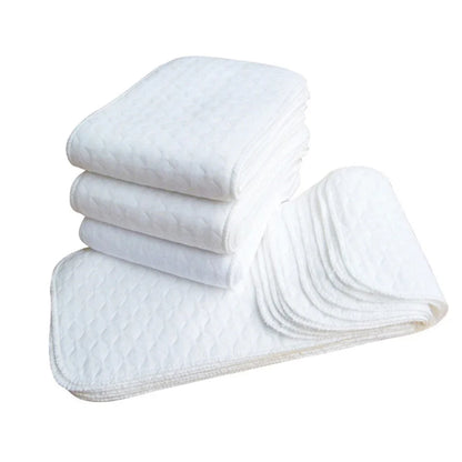 Cotton Diaper Inserts 10-Pack Washable