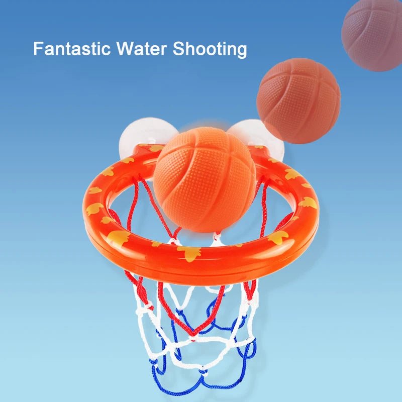 Bath Basketball Toy Bathtub Set 3 Balls