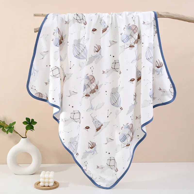 Cotton Gauze Bath Towel Swaddle 85x85cm Kids