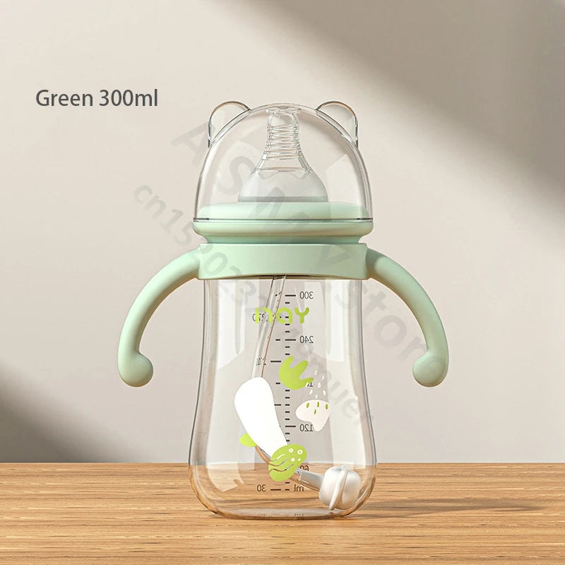 PP Bottle with Handle 300ml Anti-Bloating – gourd shape