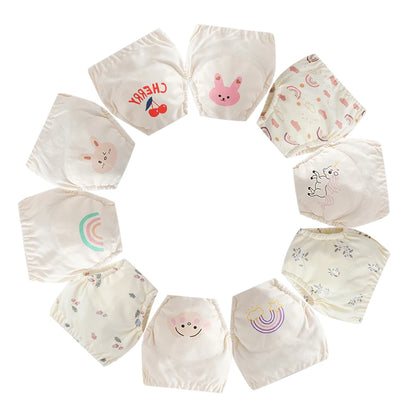Waterproof Cotton Potty Training Pants 10-Pack – 4-layer construction