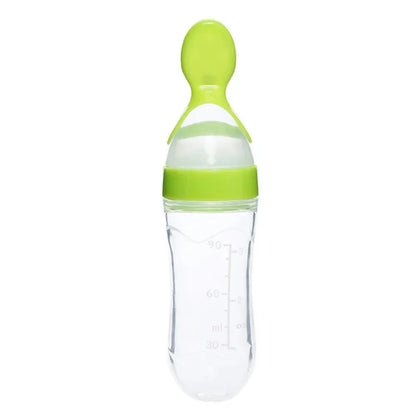90ML Feeding Bottle Spoon Training Feeder BPA-Free – front view