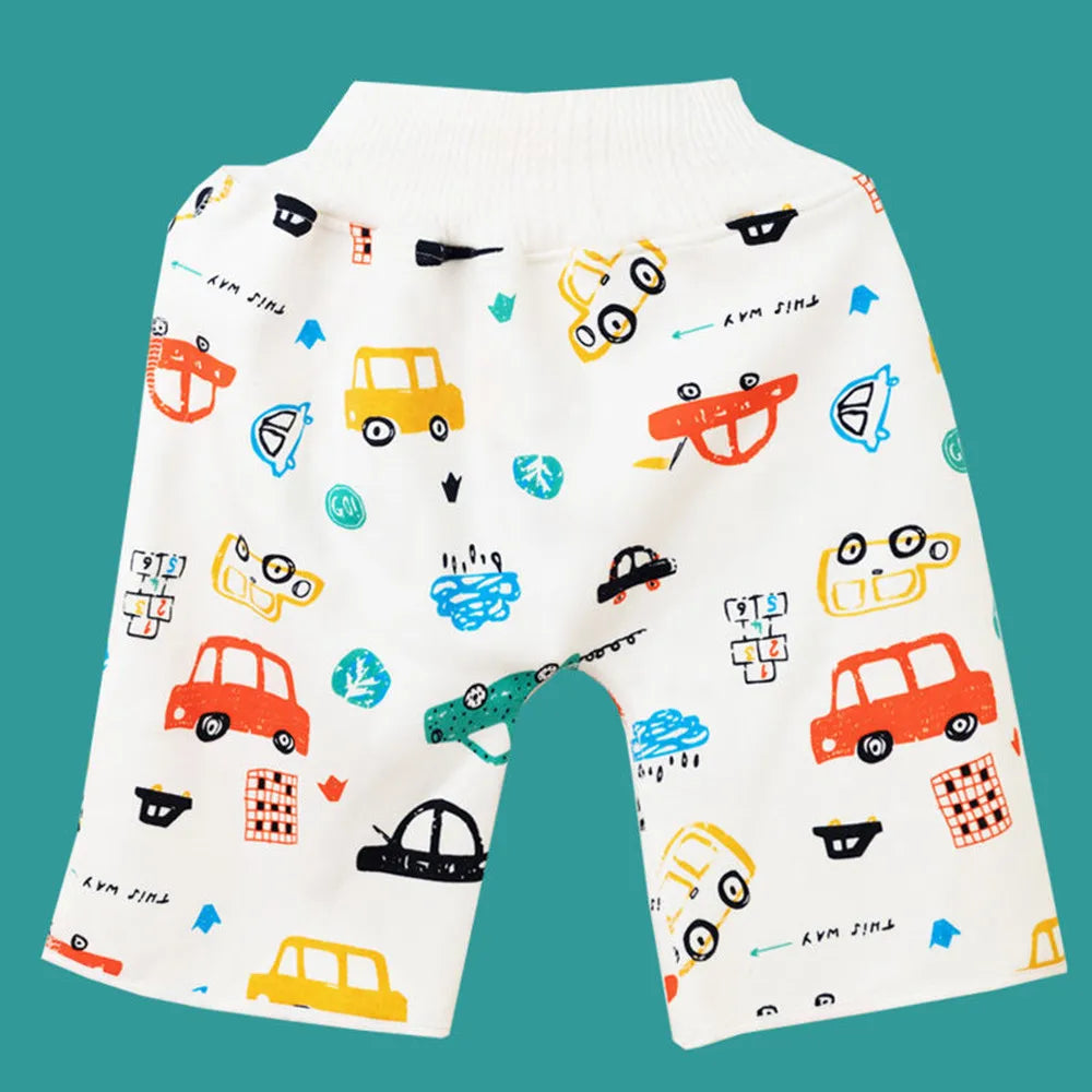 Waterproof Nighttime Diaper Skirt – product front 4 cute prints