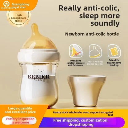 Glass Bottle Anti-Bloating 160ml – front view