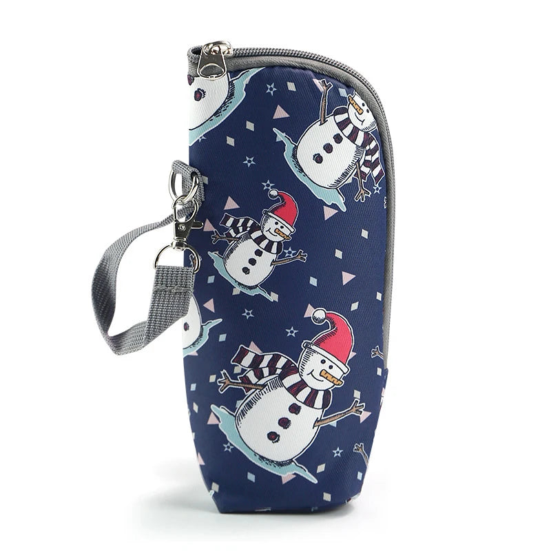 Portable Bottle Bag Travel Case Insulated Milk Organiser – front view