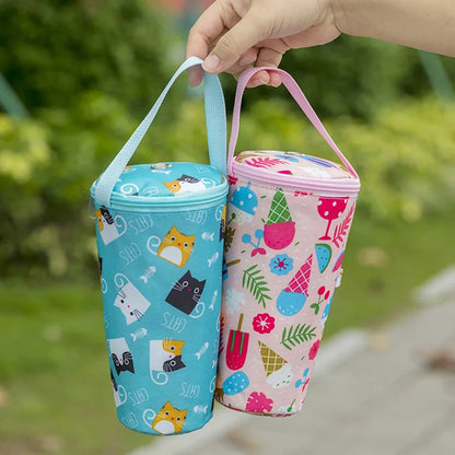 Bottle Thermal Bag 200ml 12 Designs Cartoon – front view