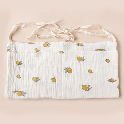 Crib Organizer Hanging Storage Bag 2 Pockets