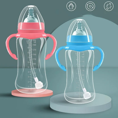 PP Bottle with Handles 210ml – wide mouth design