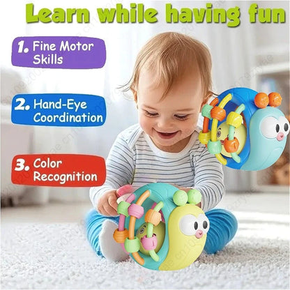 Soft Bell Rattle Comforter Ball 0-6M