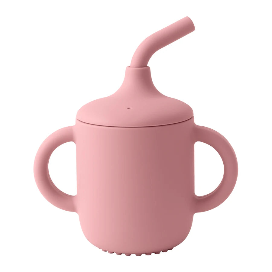 Silicone Sippy Cup 180ml BPA-Free Leakproof Kids