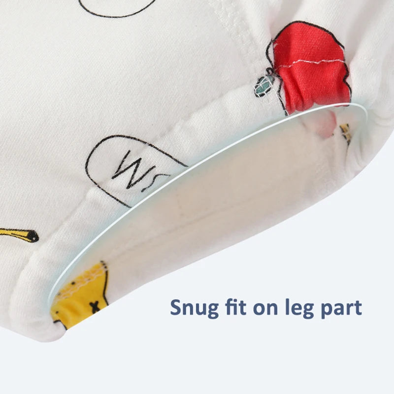 Baby Waterproof Diaper Shorts 4PCS I Training  Pants