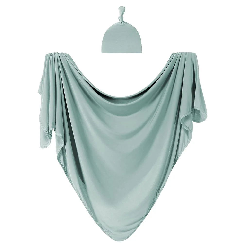 Swaddle Set with Matching Hat Anti-Tremor 0-24M
