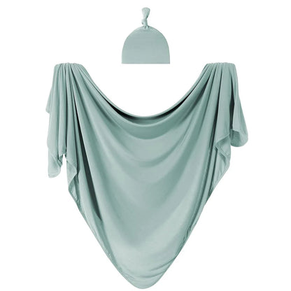 Swaddle Set with Matching Hat Anti-Tremor 0-24M