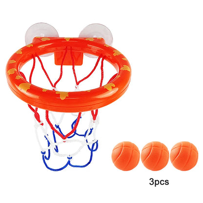 Bath Basketball Toy Bathtub Set 3 Balls