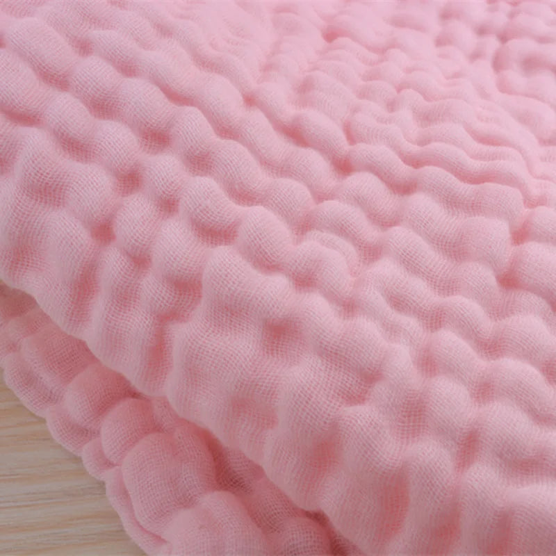 6-Layer Gauze Swaddle Blanket 105cm 5 Colors – 6-layer gauze cotton