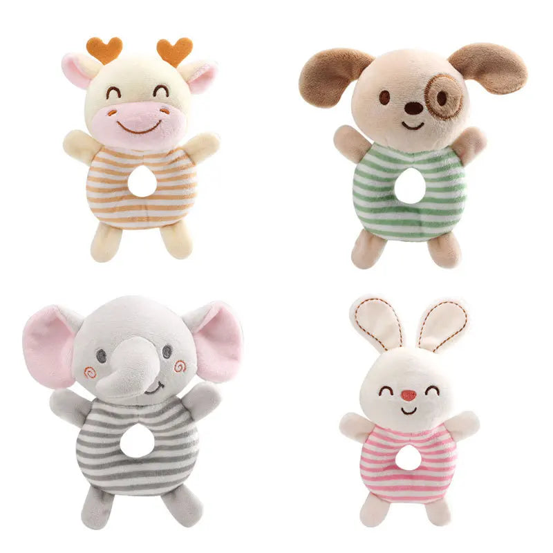 Rattle Hand Ring Toy 4 Colors 0-24M – built-in rattle