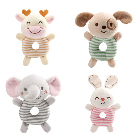 Rattle Hand Ring Toy 4 Colors 0-24M – built-in rattle