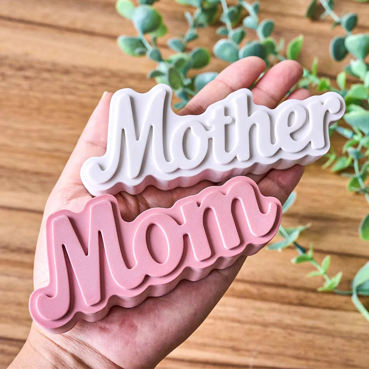 Letter Vase Silicone Mold DIY Resin