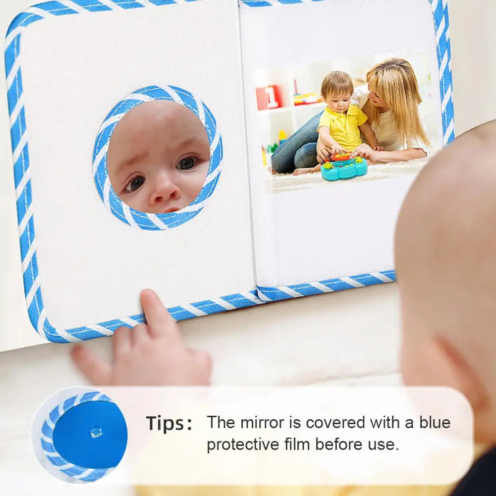 First Year Photo Album Memory Book Mirror