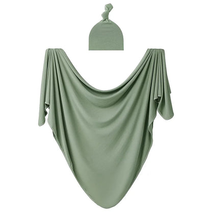 Swaddle Set with Matching Hat Anti-Tremor 0-24M