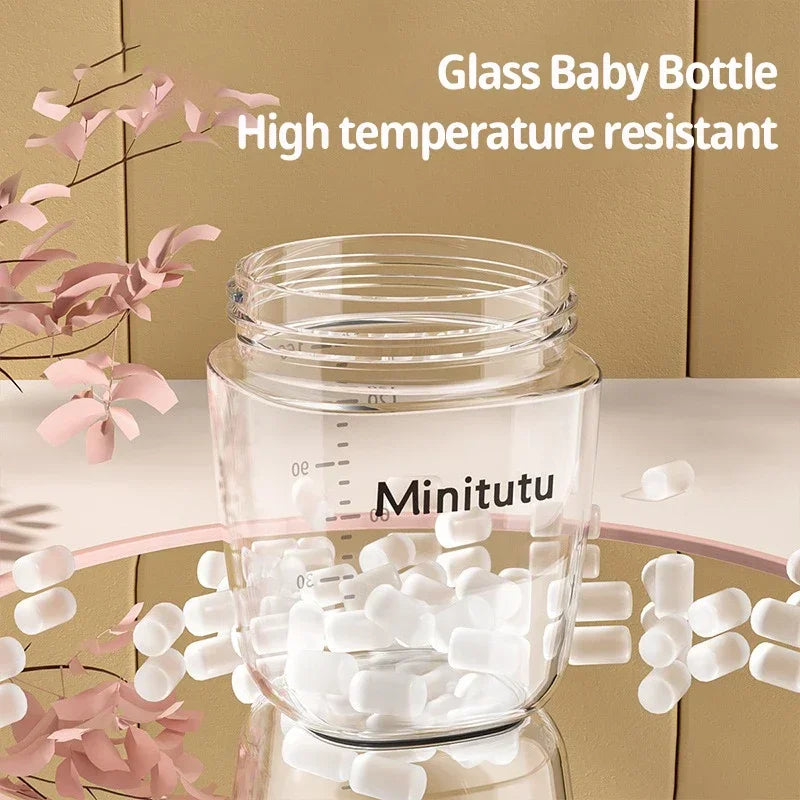 Glass Bottle Anti-Colic BPA-Free 80-240ml – high borosilicate glass