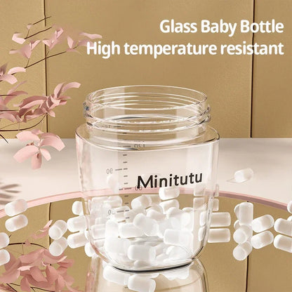 Glass Bottle Anti-Colic BPA-Free 80-240ml – high borosilicate glass