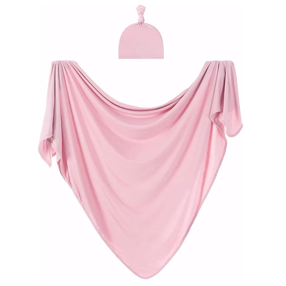 Swaddle Set with Matching Hat Anti-Tremor 0-24M
