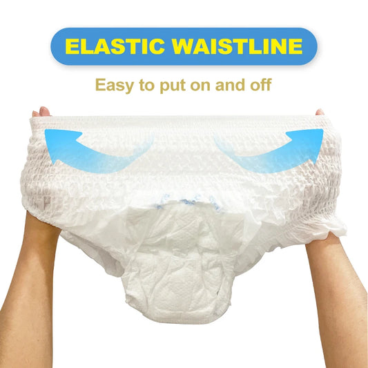 Ultra-Thin Breathable Adult Diapers Highly Absorbent